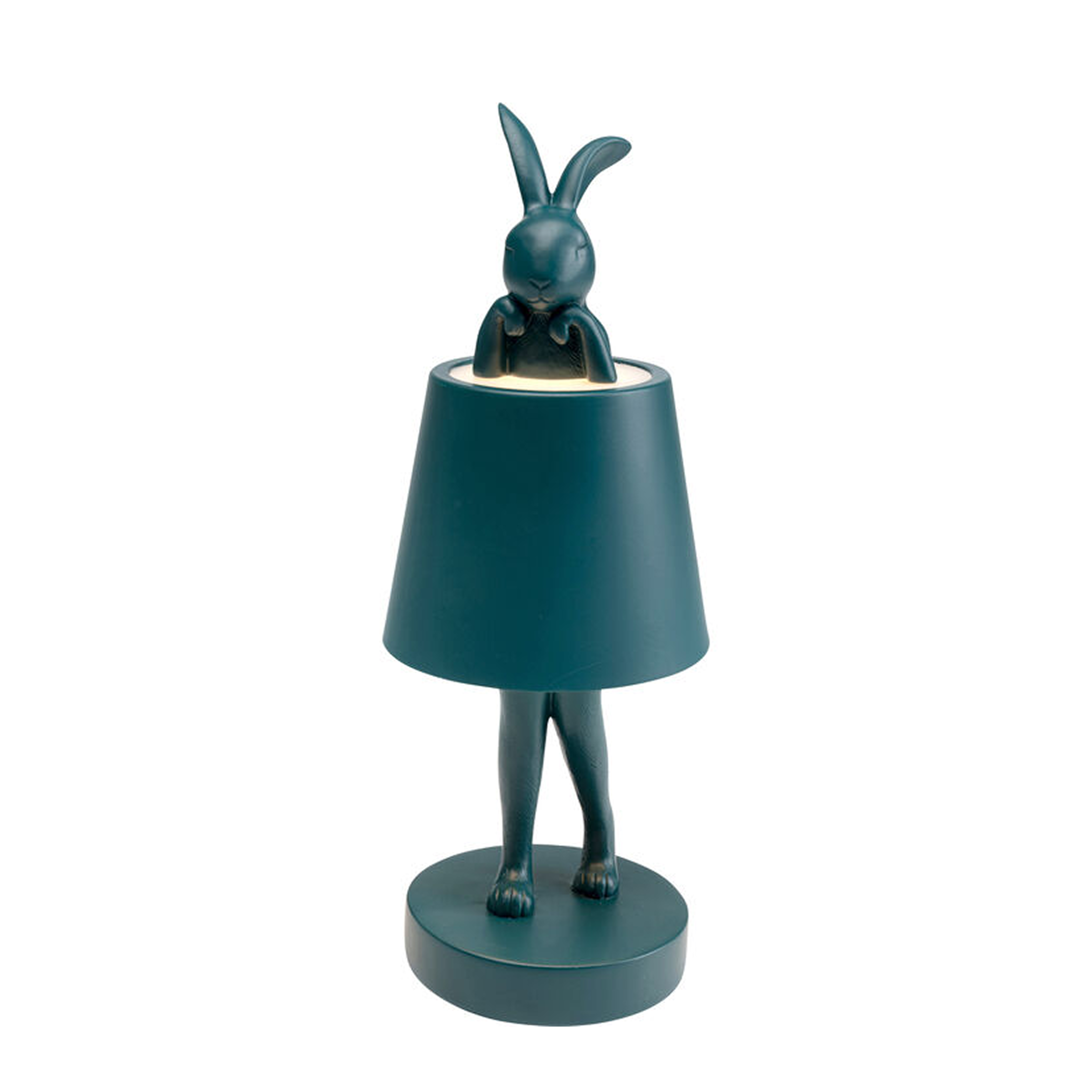 Lampe de table lapin LED pétrole sans fil pour l'intérieur ou l'extérieur