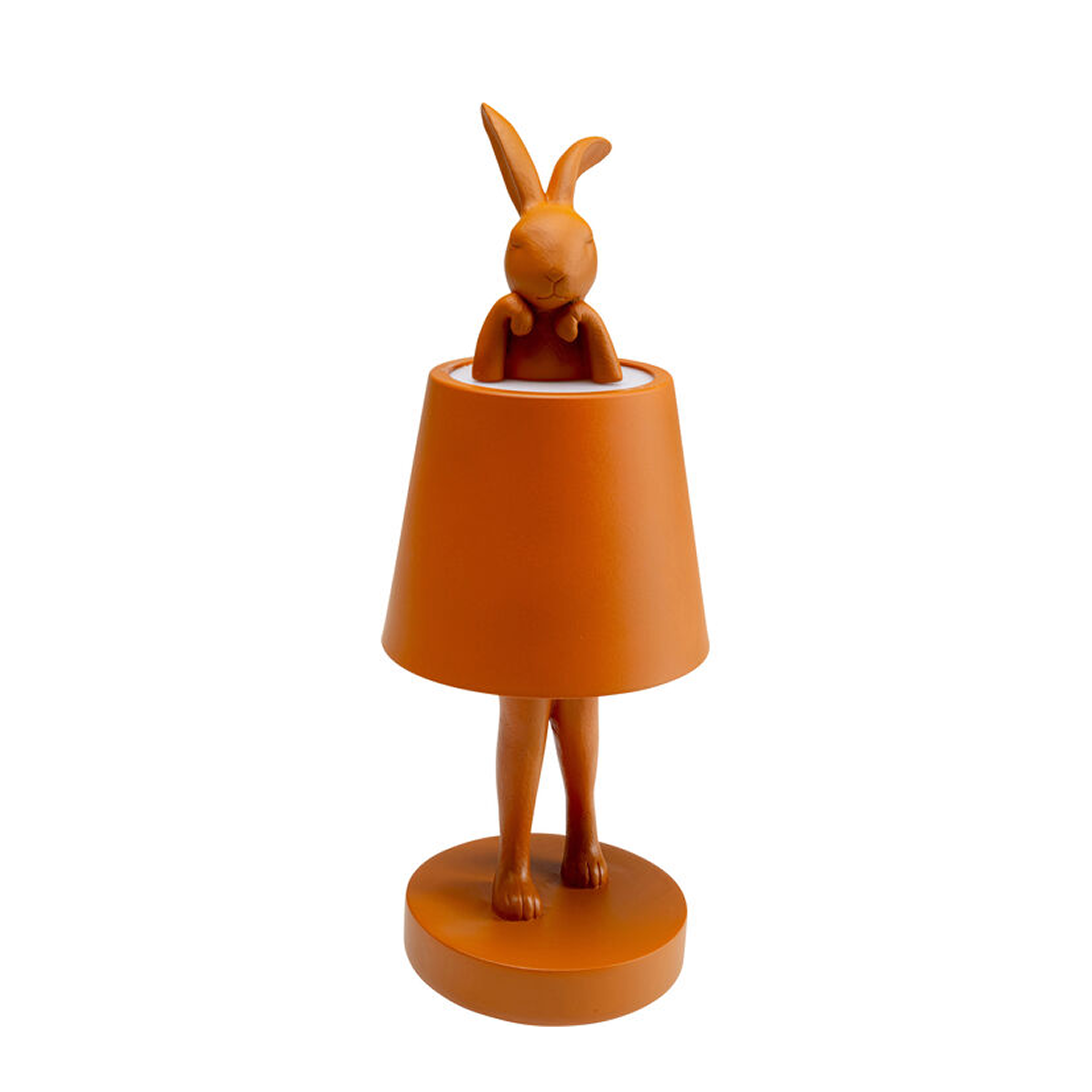 Lampe de table LED Lapin sans fil outdoor - Orange