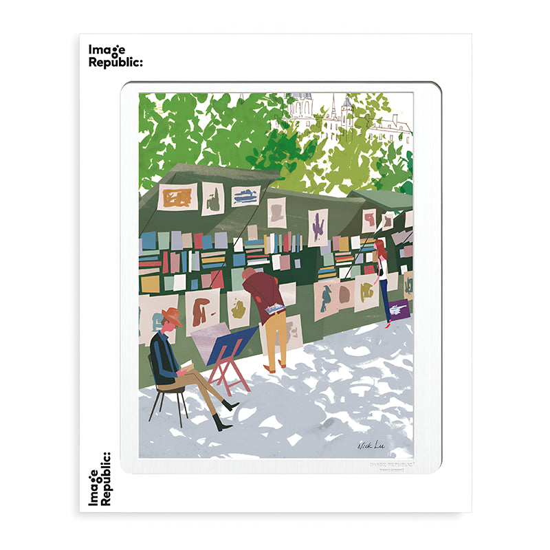 Affiche Why LA ? Pourquoi Paris ? - Bouquinistes
