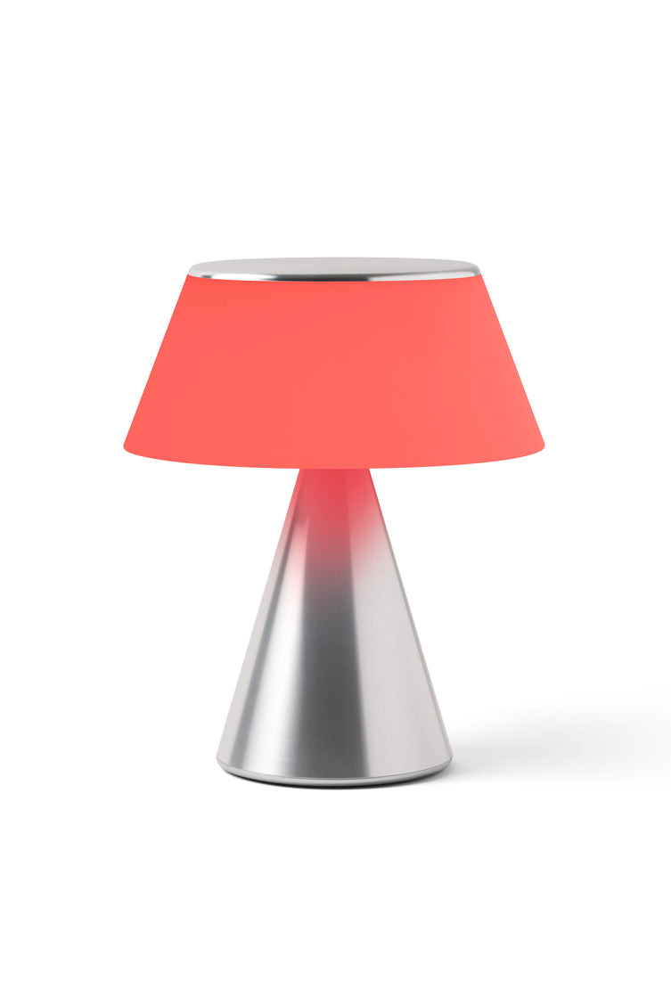 Lampe led portable Luma XL 24.8 cm - Aluminium