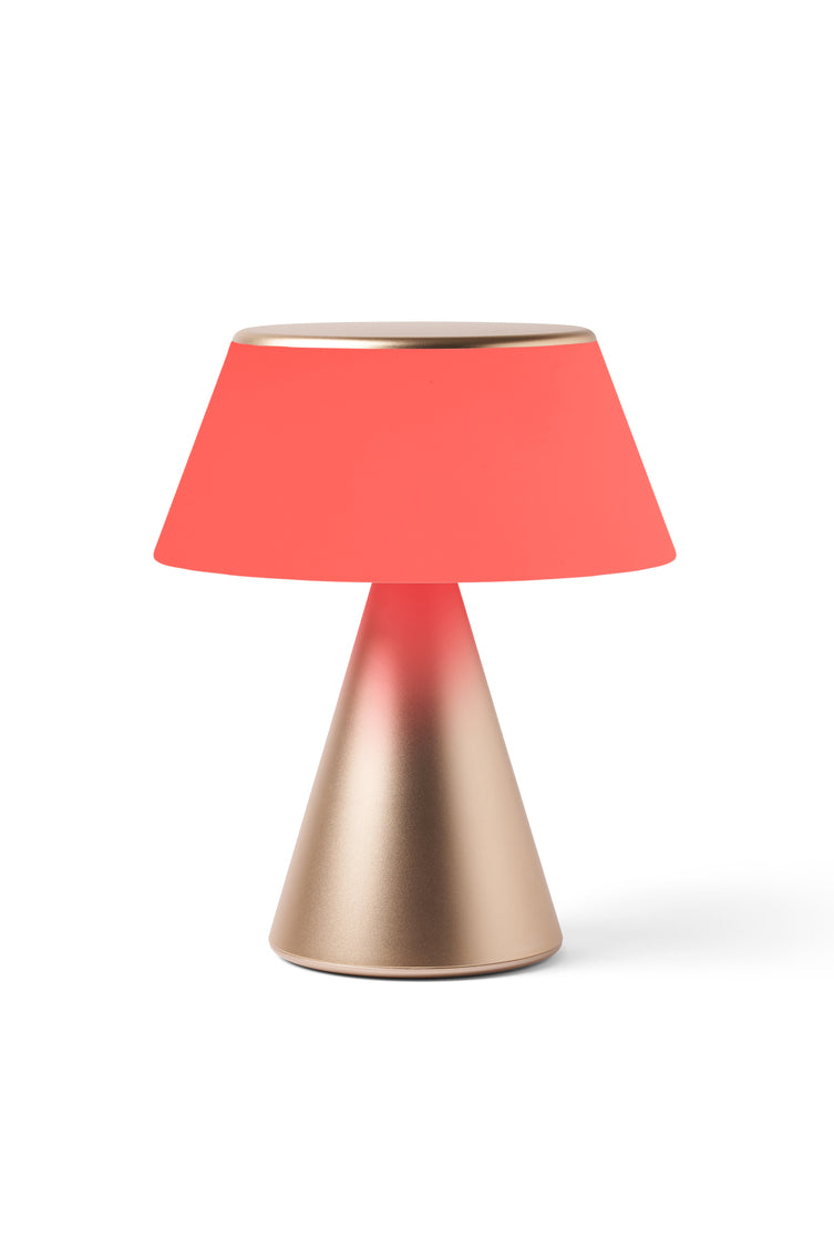 Lampe led portable Luma XL 24.8 cm - Or