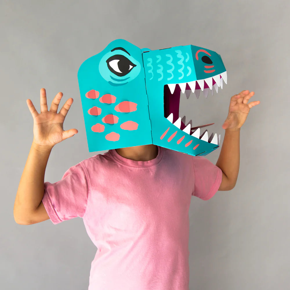 OMY Masque 3D à colorier - Dino