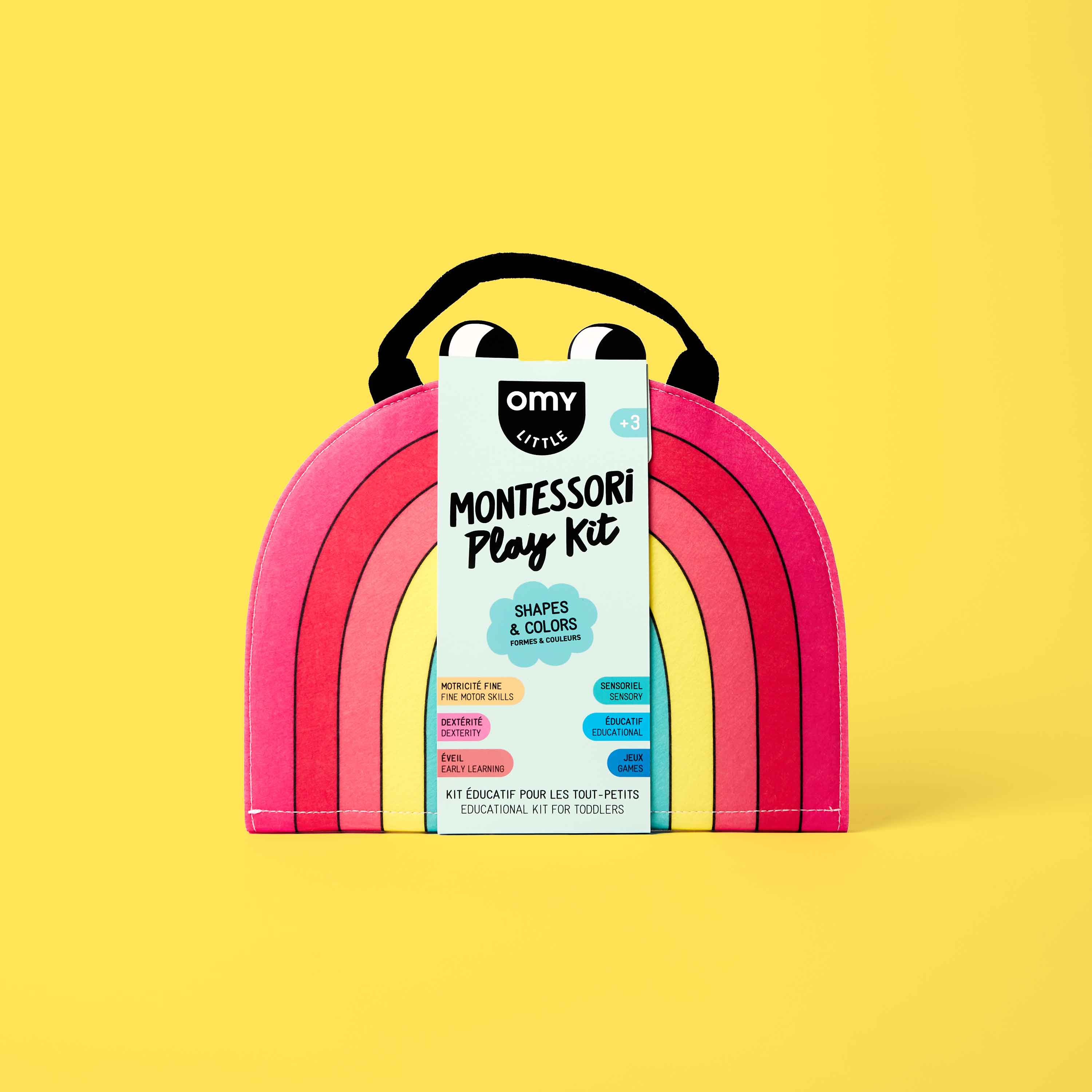OMY Kit de jeux Montessori - Shapes and colors