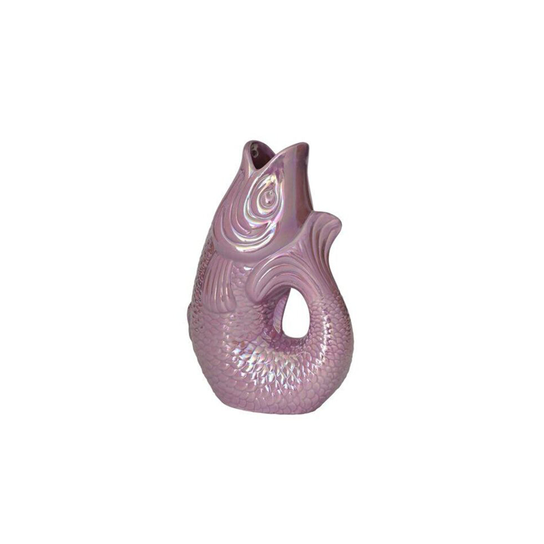 Vase Monsieur Carafon h.25 cm - rainbow violet