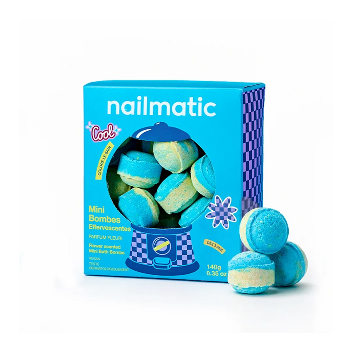 Mini billes de bain effervescentes