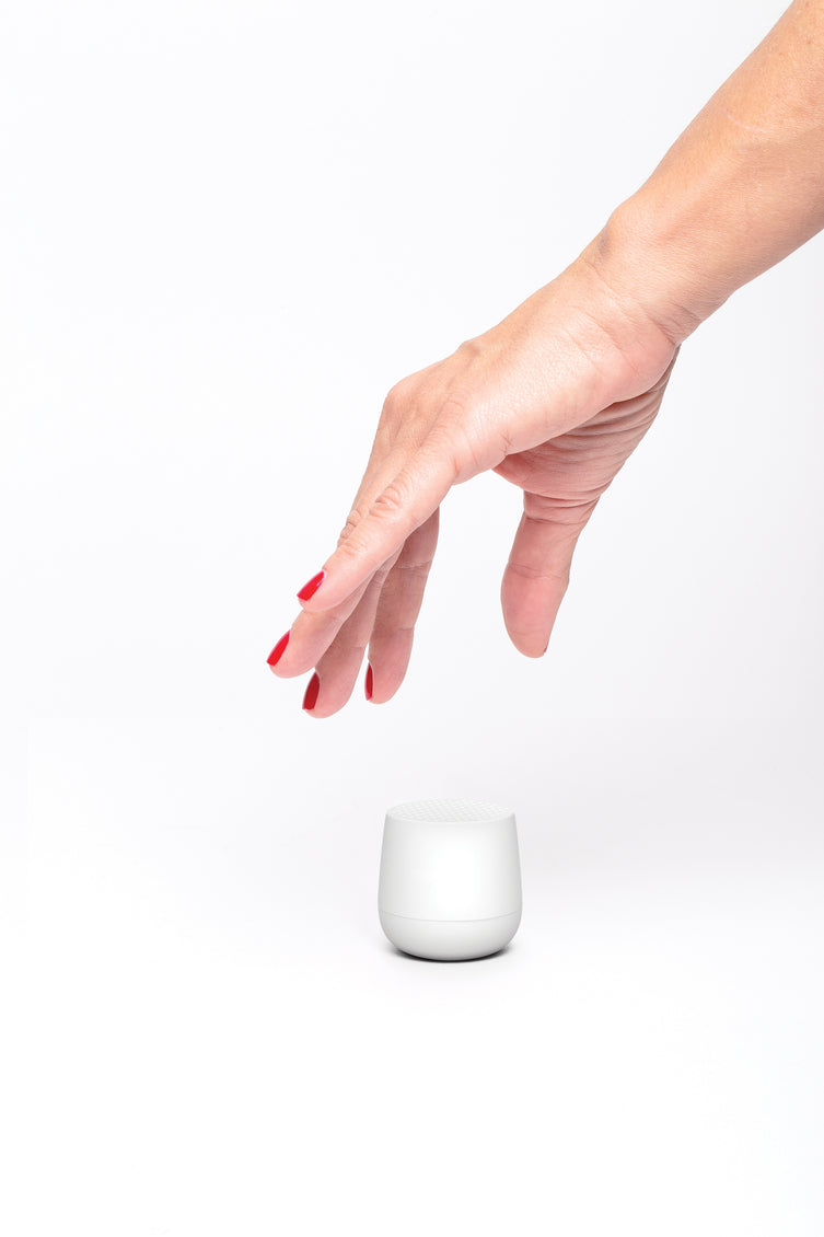 Enceinte Bluetooth Mino+ Blanc mat