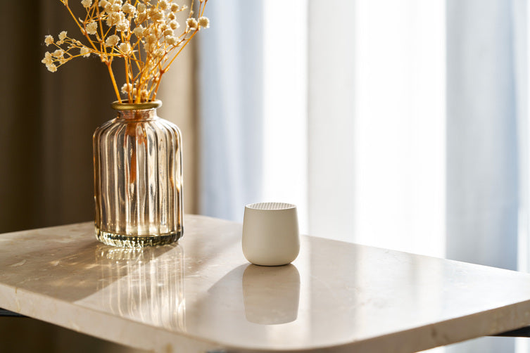 Enceinte Bluetooth Mino+ Blanc mat