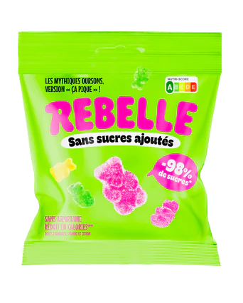 Bonbons Oursons acidulés sans sucre