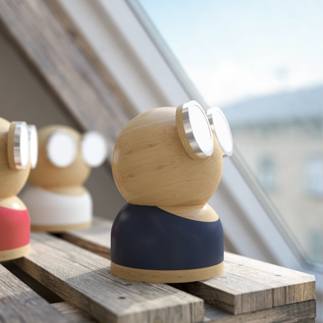 Lampe bois - Mr Watt Google