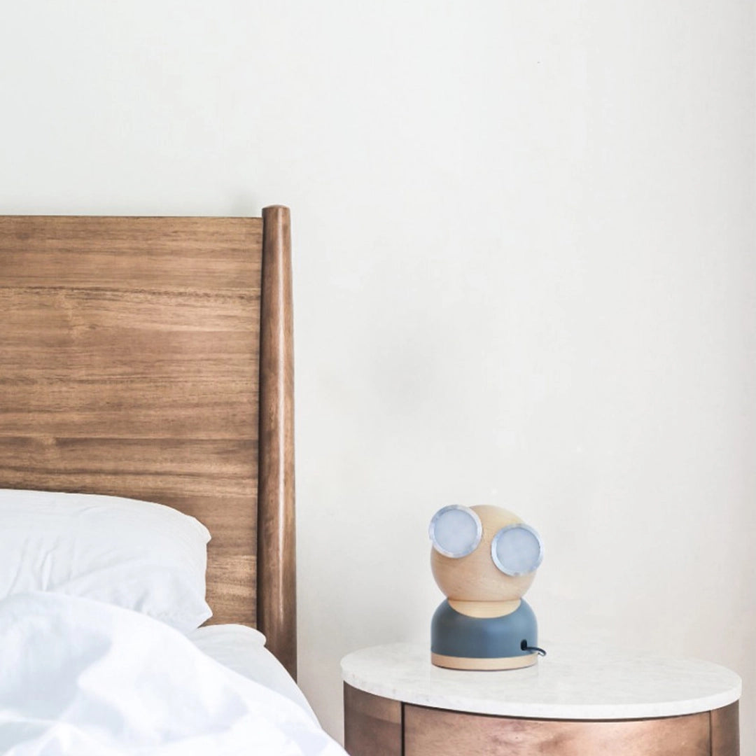 Lampe bois - Mr Watt Google