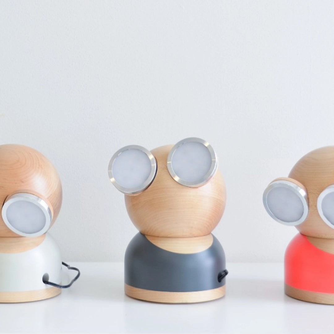 Lampe bois - Mr Watt Google