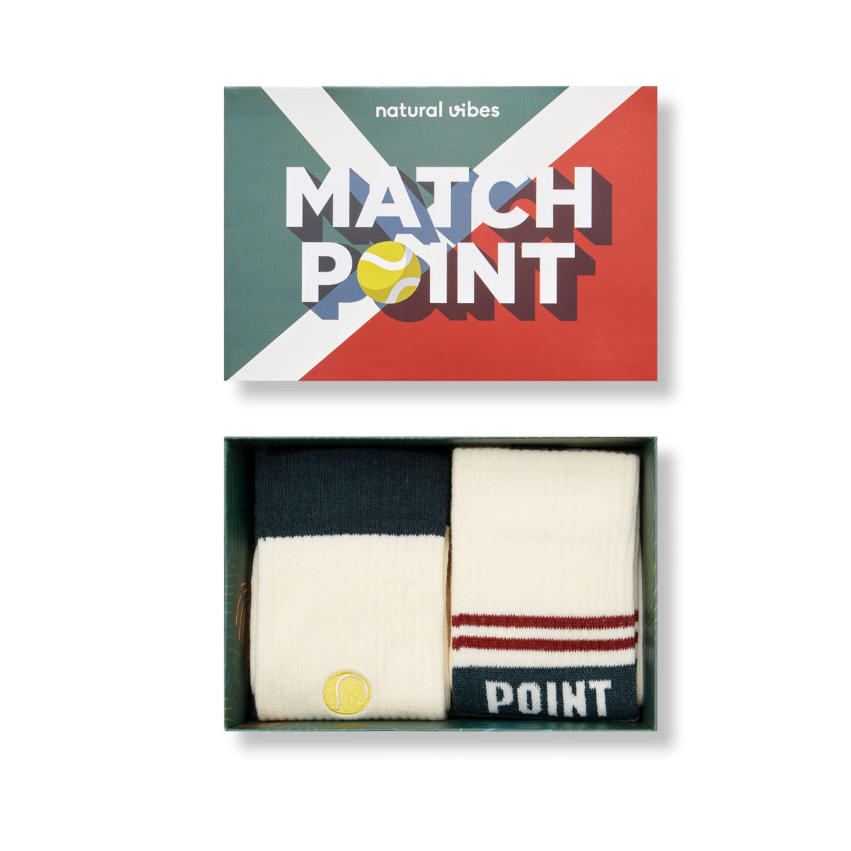 Coffret cadeau chaussettes (lot de 2)