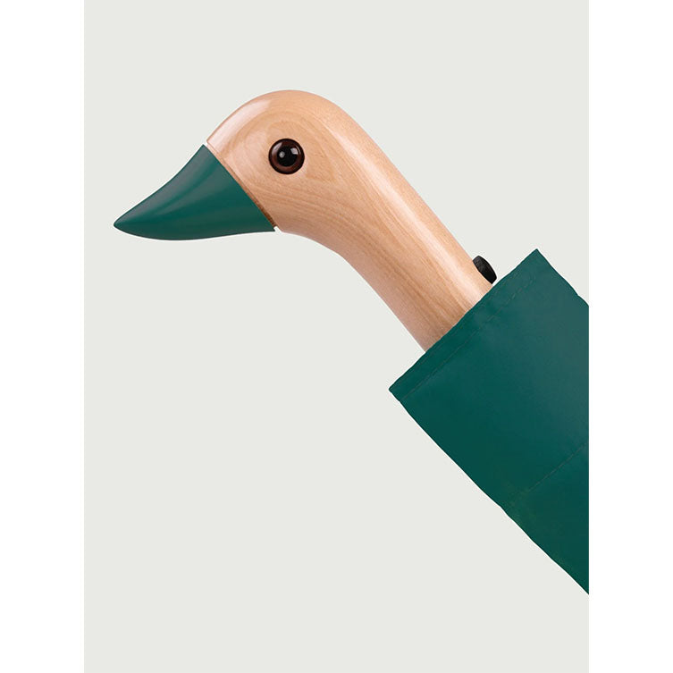 Parapluie compact avec manche Duck - forest green