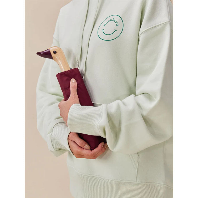 Parapluie compact avec manche Duck - forest green