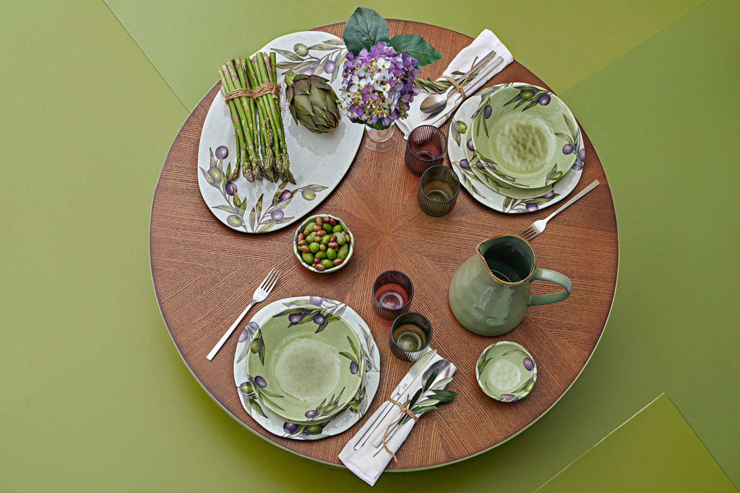 Assiette creuse mélamine Ø 21 cm - Olyvia