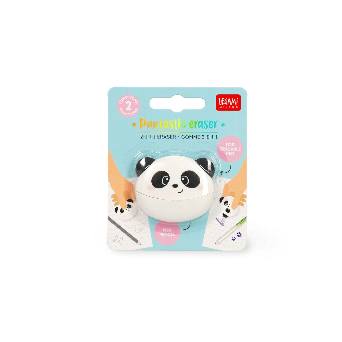 Legami Gomme Panda 2 en 1