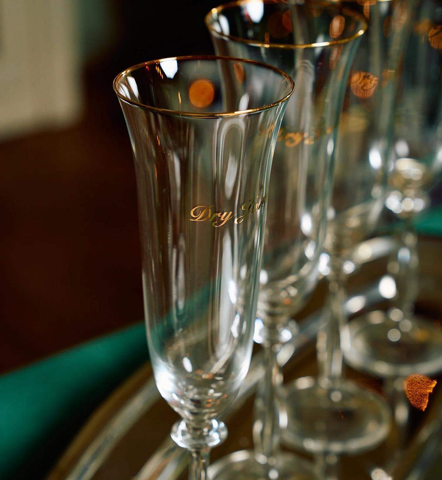 Set de 2 flutes de champagne - Dry January