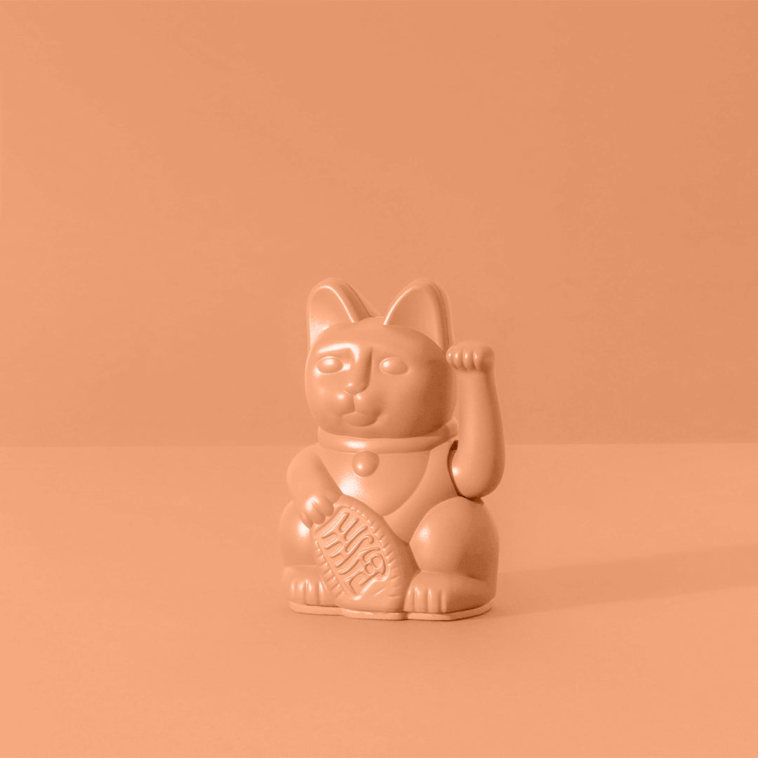Lucky Cat - Peach