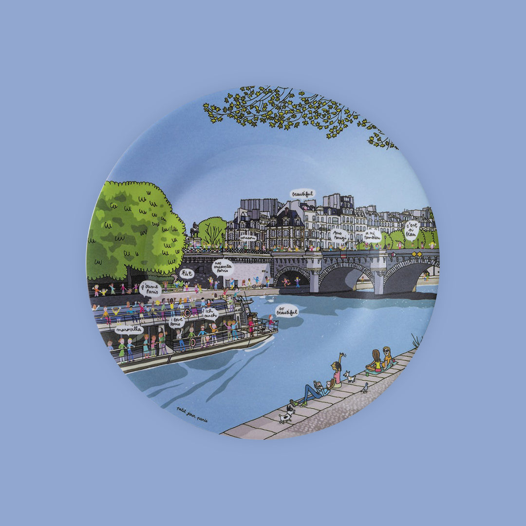 Petit Jour Assiette à dessert Paris - Pont Neuf