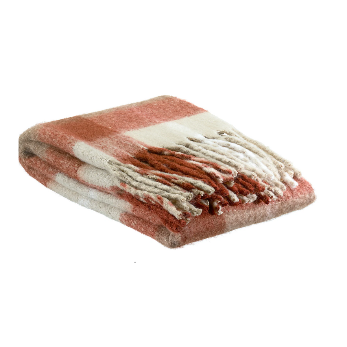 Plaid Recyclé Isabel - Caramel