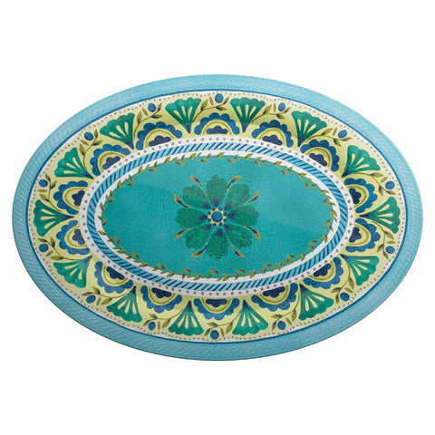 Plateau ovale mélamine 52 cm - London