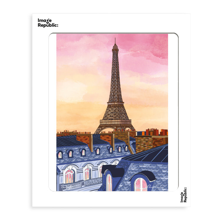 Affiche C. Panetier 24 - Tour Eiffel