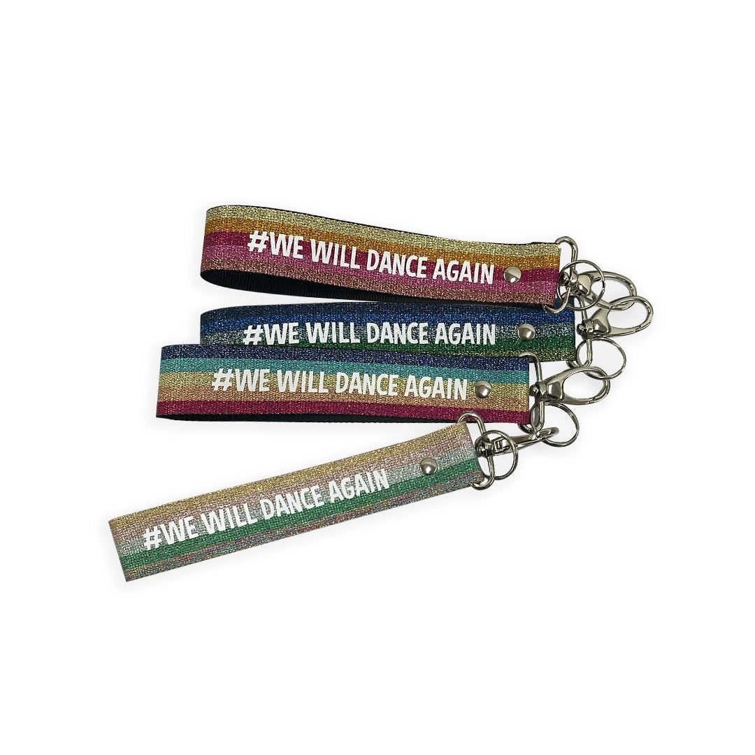 Porte-clés sangle - We will dance again new design