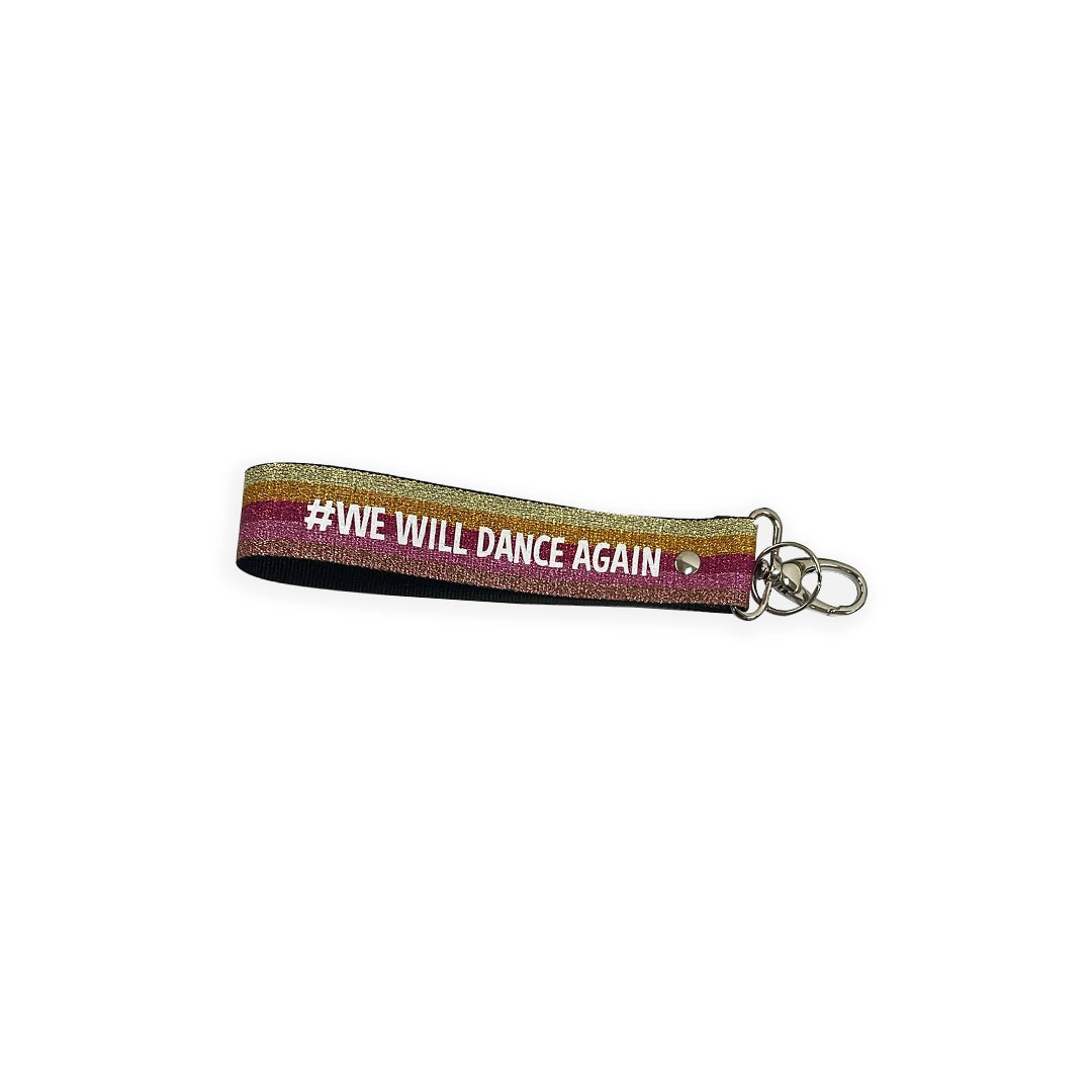 Porte-clés sangle - We will dance again new design
