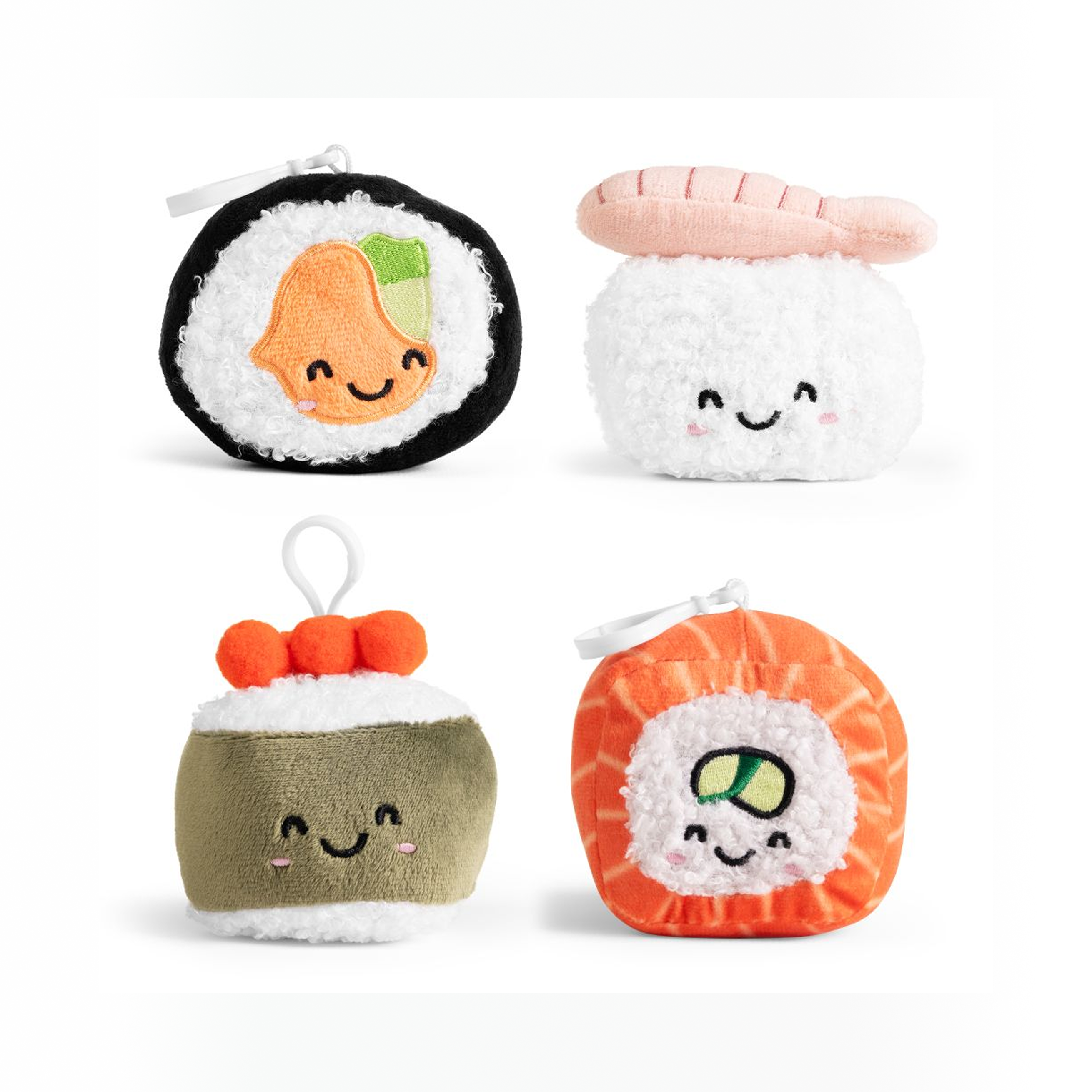Porte clés - Peluche sushi.