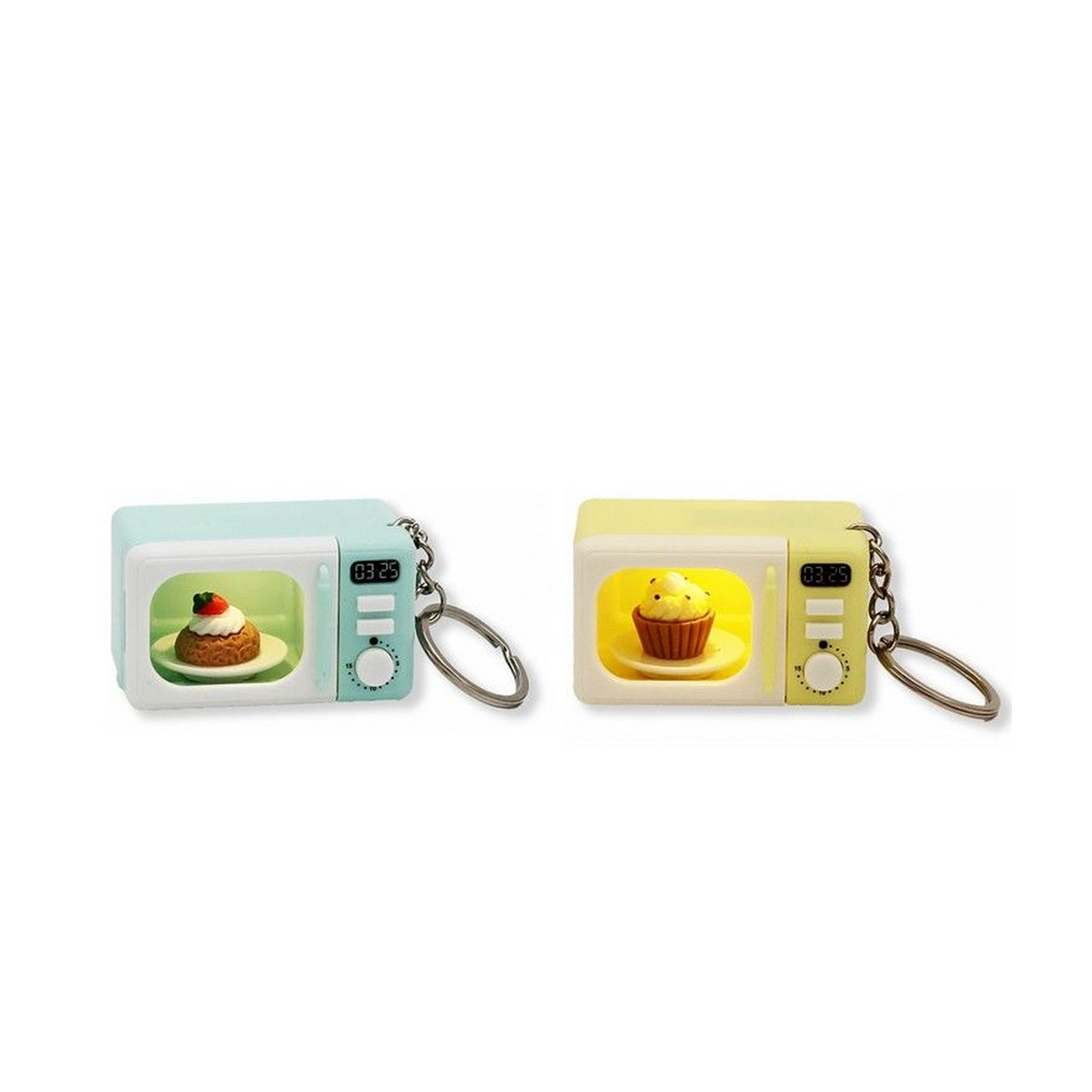 Porte clés - mini micro-ondes