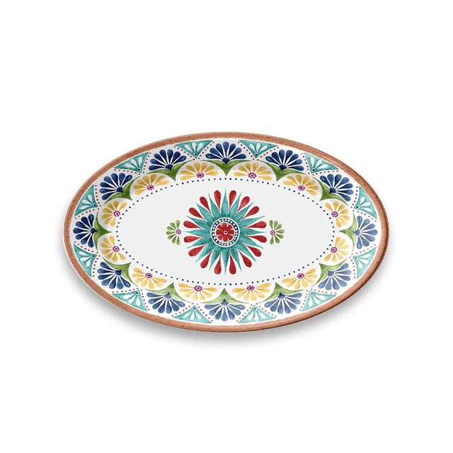 Plateau ovale mélamine 36 cm - Porto