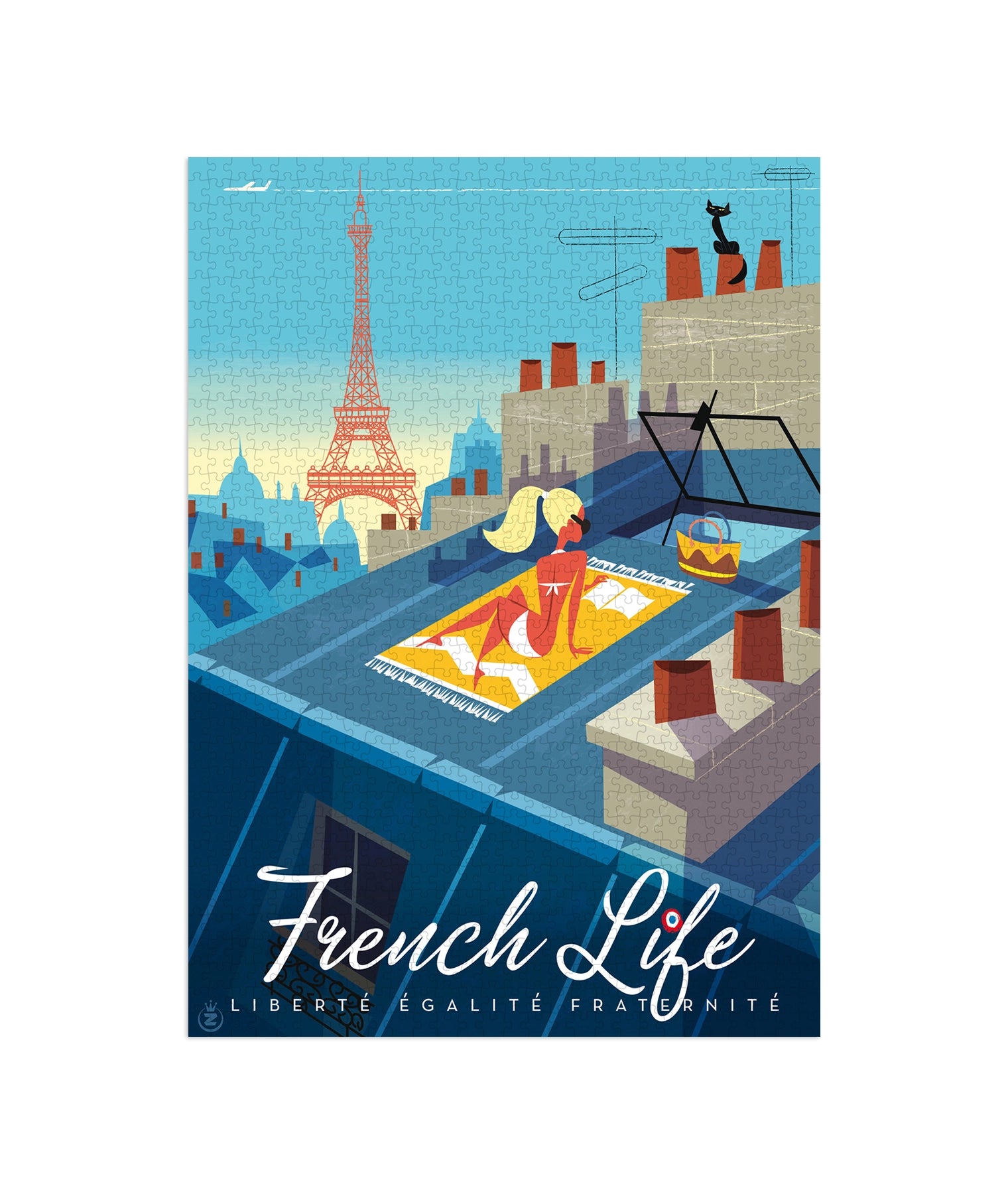 Puzzle 1000 Pcs Monsieur Z - French Life