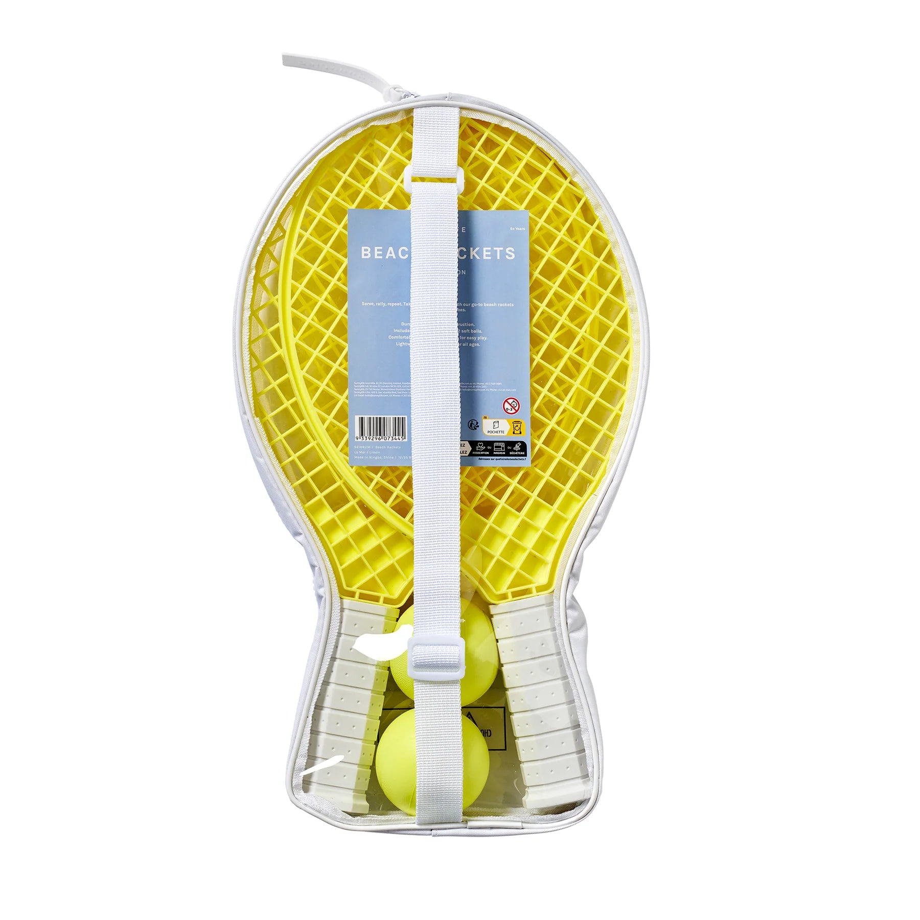 Sunnylife Raquettes de plage - La Mer Limon