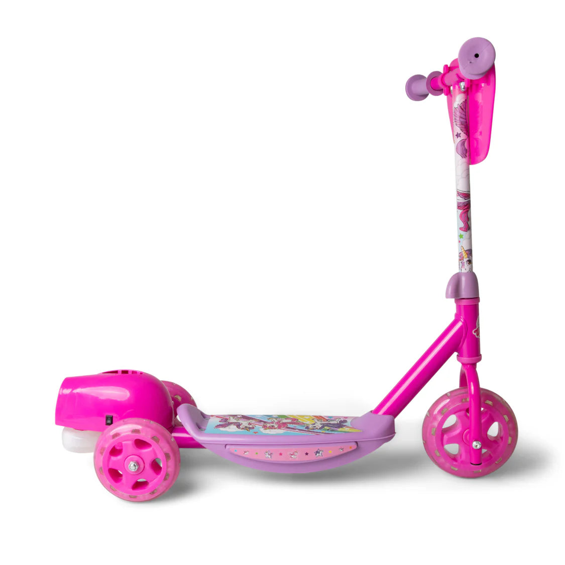 Trottinette à bulles