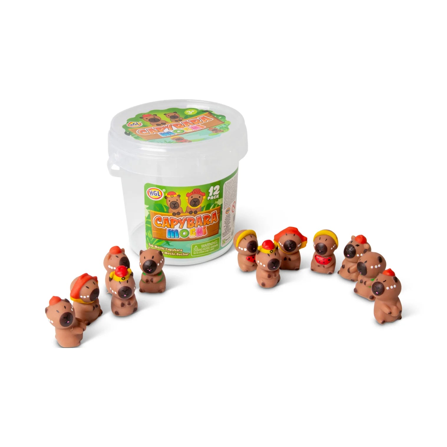 Set de 12 Mochis Capybara