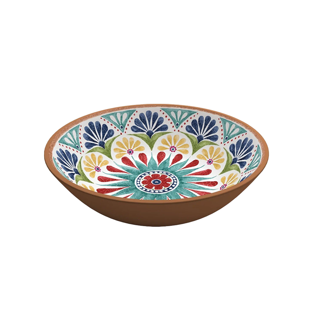 Saladier Vintage Mélamine Motif Fleuri Coralia T Bon état