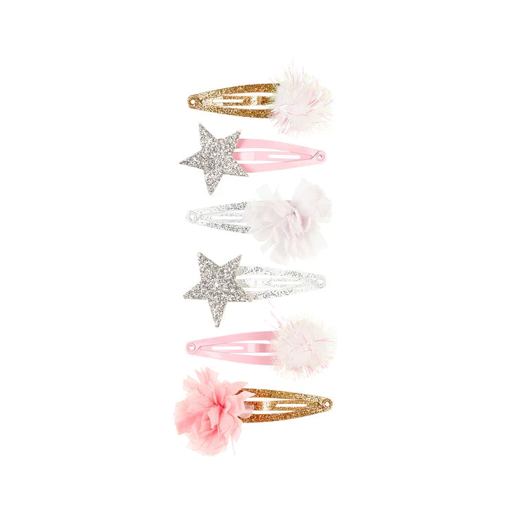 Set de 6 barrettes à cheveux - Annalise