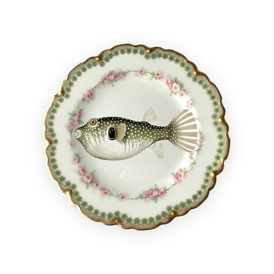 Set de table Ø 38 cm - Porcelaine & Poisson - 2 Styles