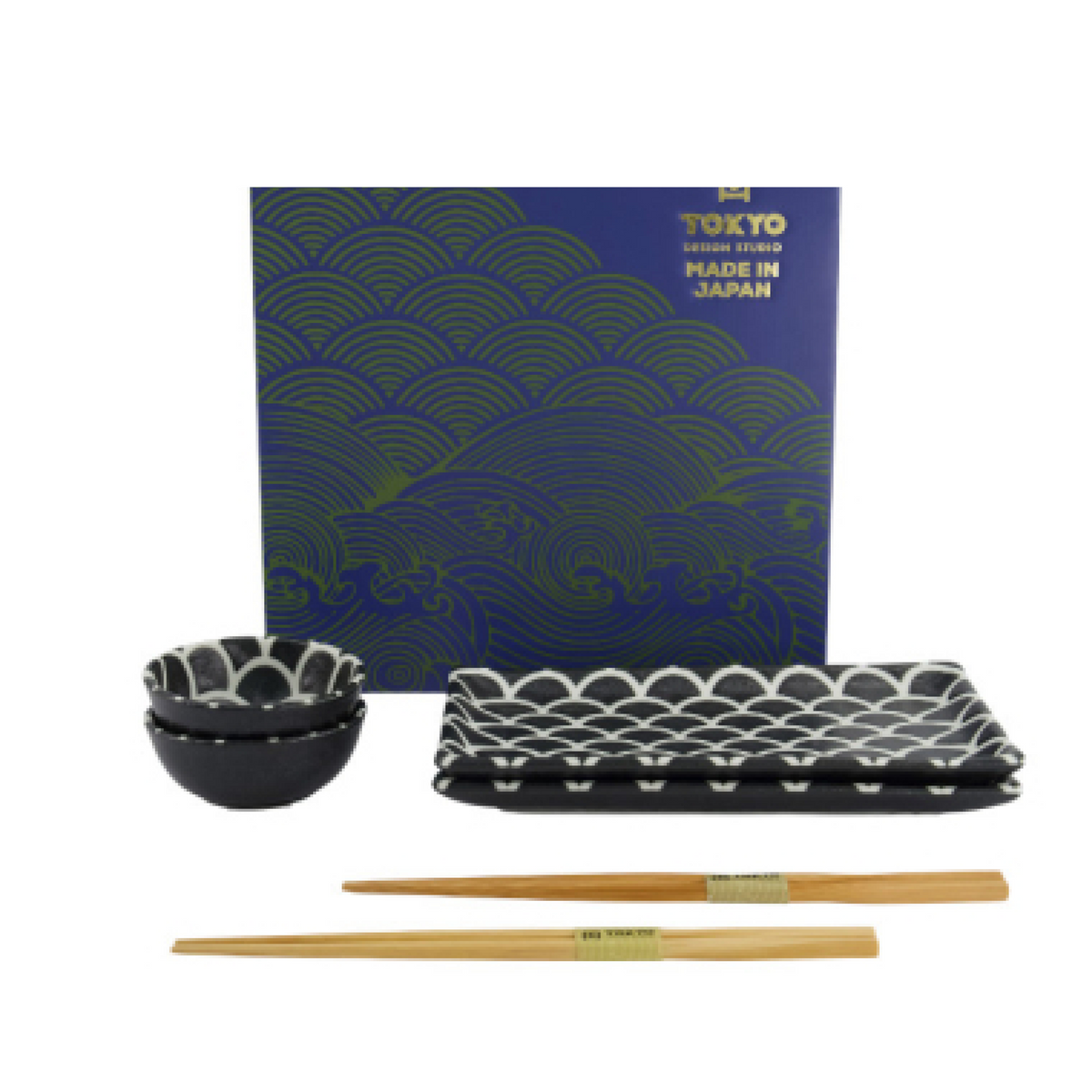 Set Sushis - Onyx noir