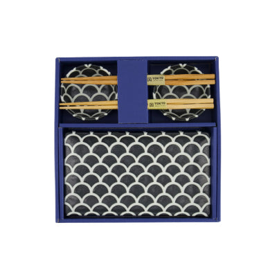 Set Sushis - Onyx noir mermaid