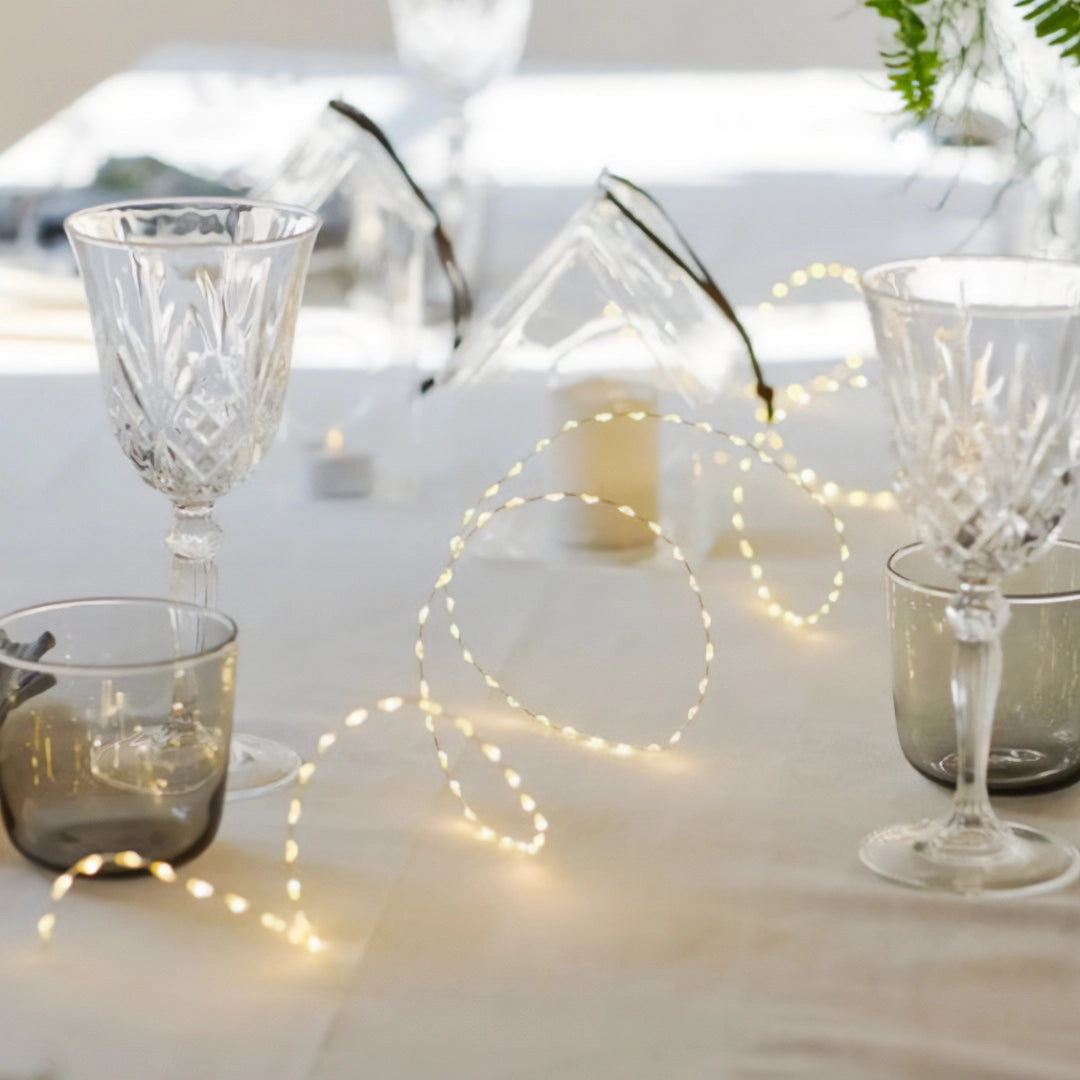 Sirius Guirlande Lumineuse 300 LEDs - Kiki Fil Argent