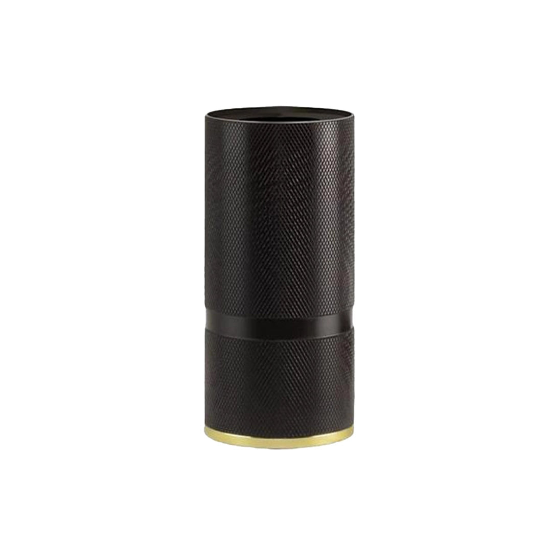 Socle pour ampoule message noir - h.15 cm
