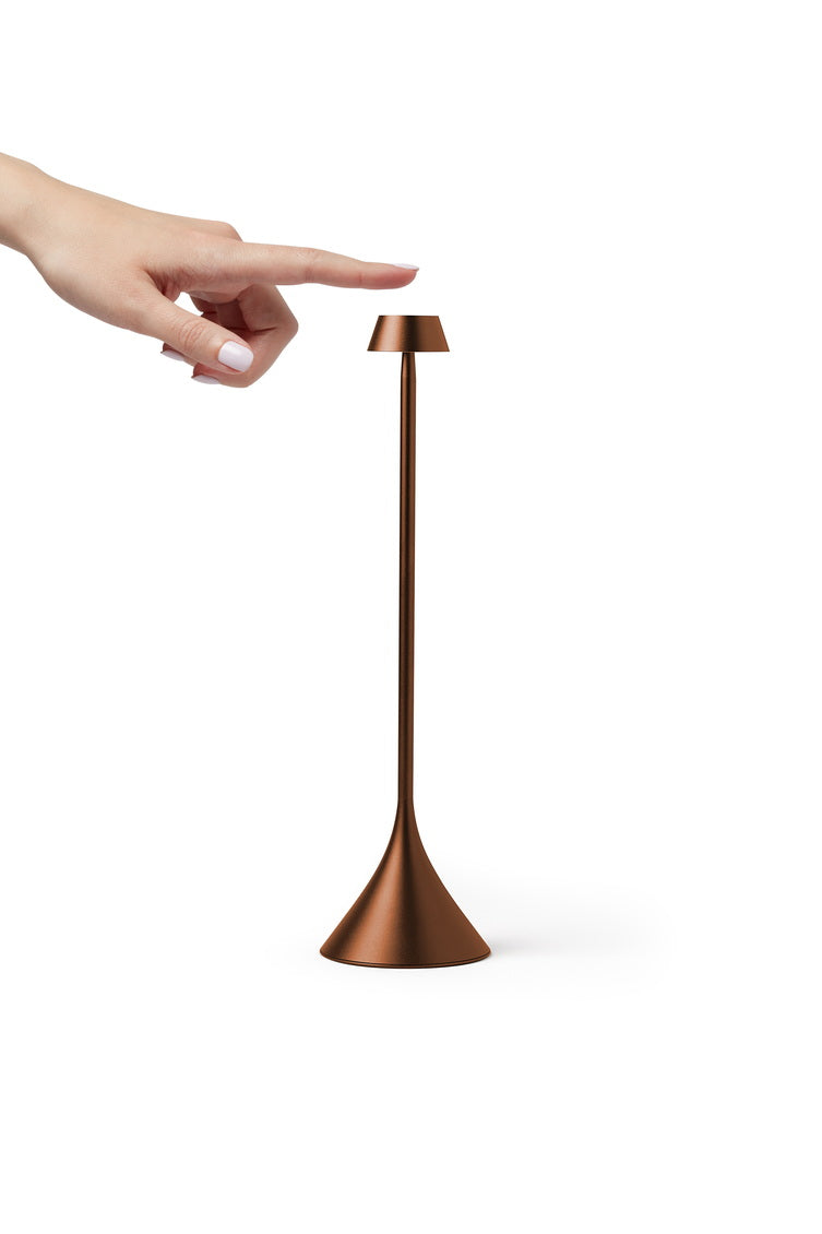 Lampe de table Steli shade h.29.4 cm - bronze