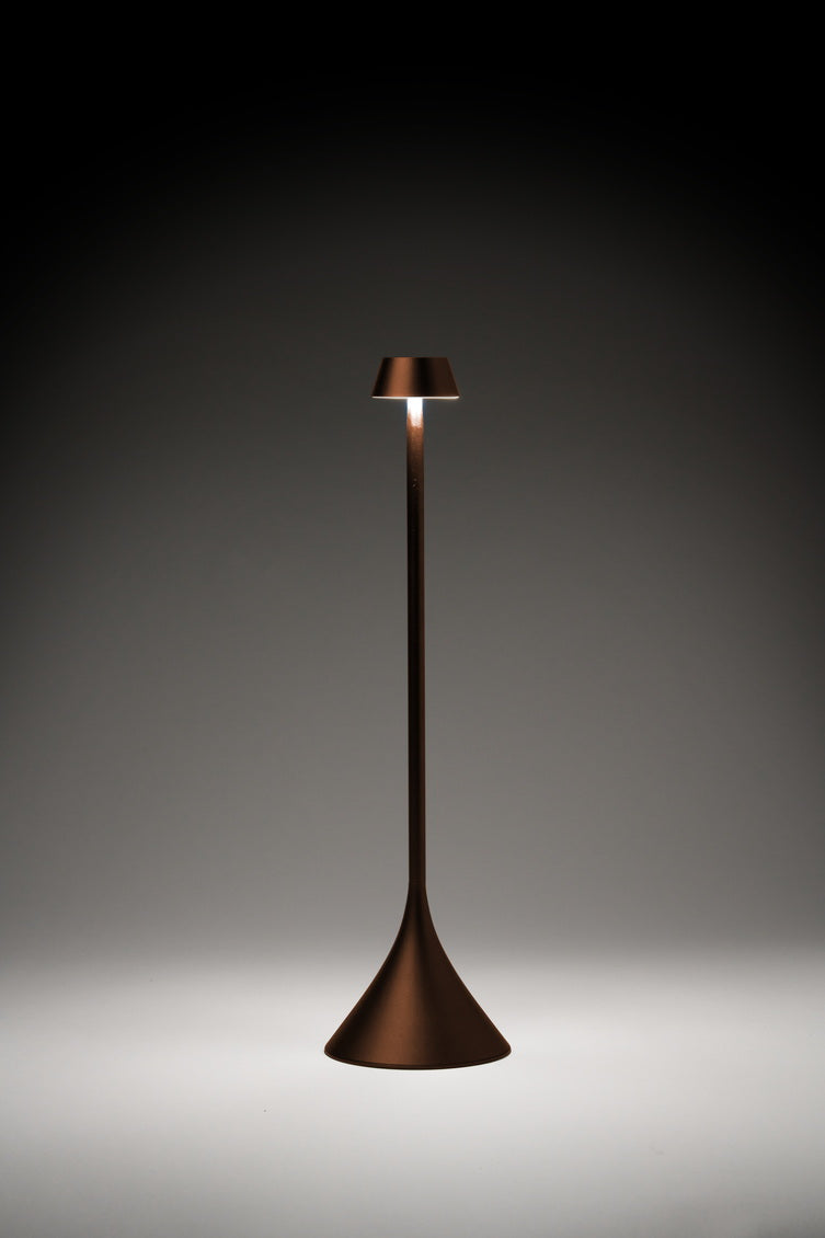 Lampe de table Steli shade h.29.4 cm - bronze