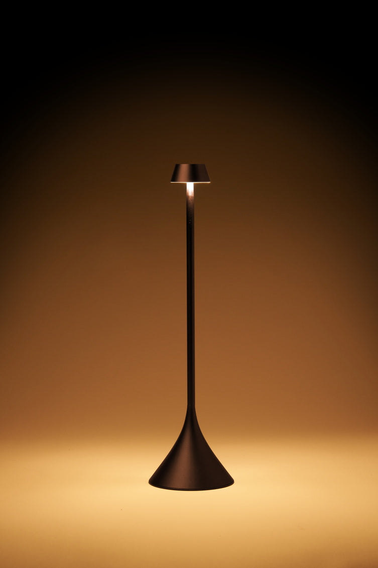 Lampe de table Steli shade h.29.4 cm - bronze