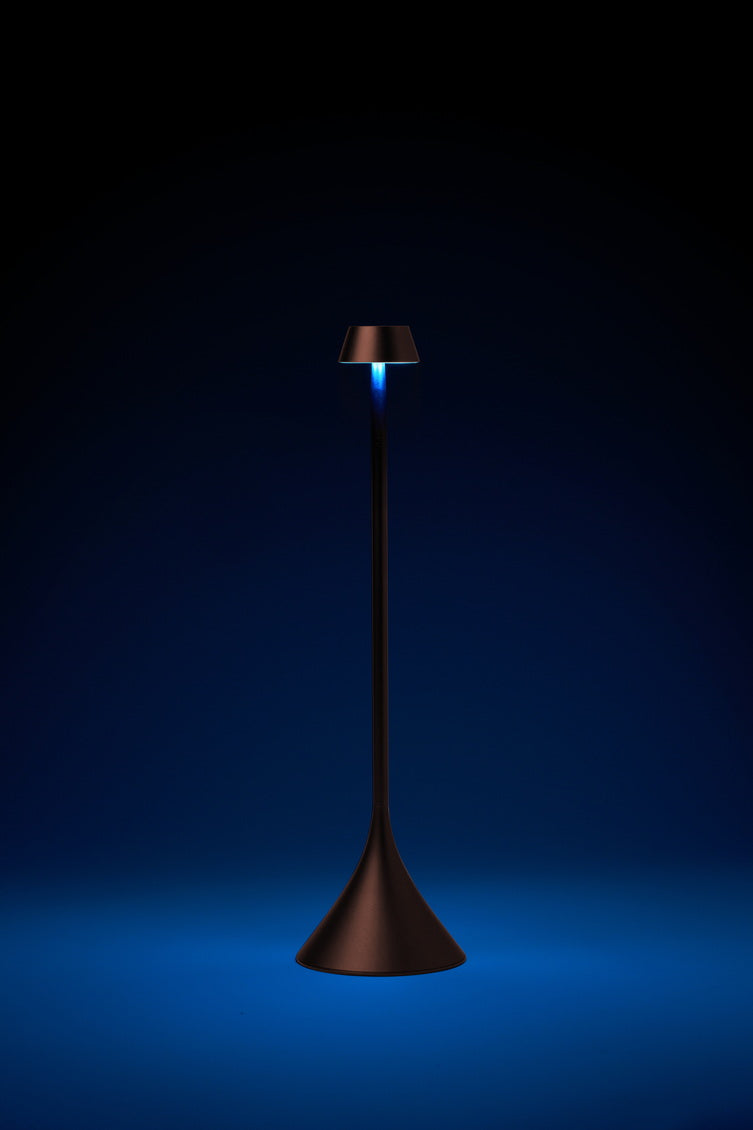 Lampe de table Steli shade h.29.4 cm - bronze