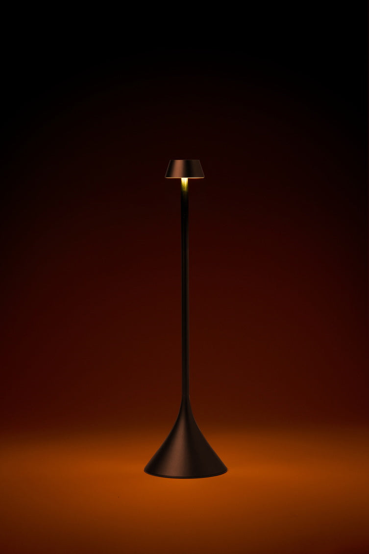 Lampe de table Steli shade h.29.4 cm - bronze