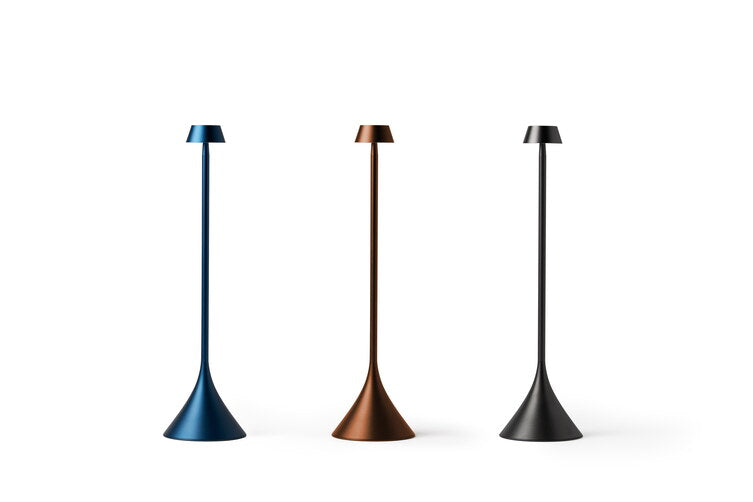 Lampe de table Steli shade h.29.4 cm - gun
