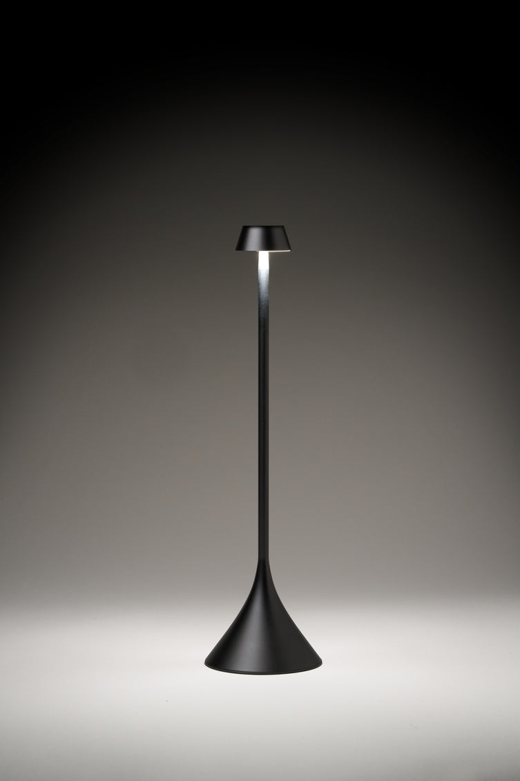 Lampe de table Steli shade h.29.4 cm - gun