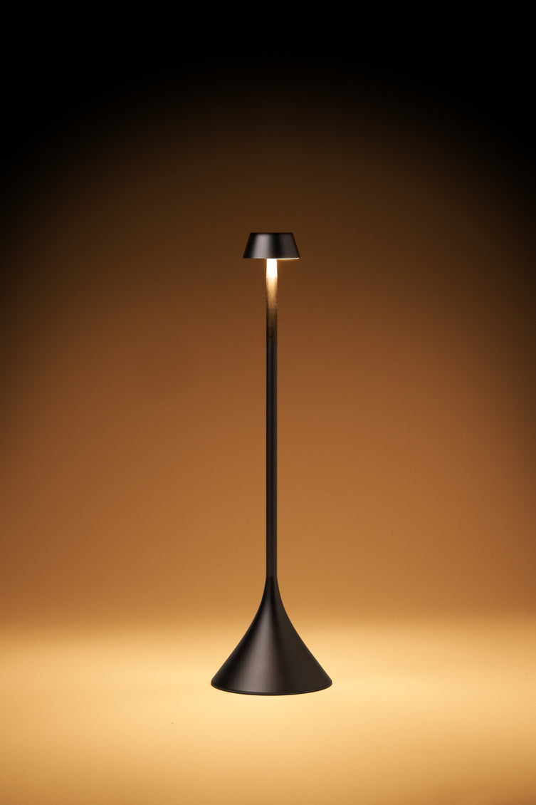 Lampe de table Steli shade h.29.4 cm - gun